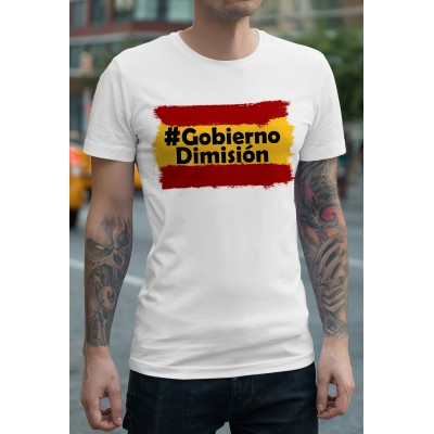 Camiseta Gobierno Dimision 