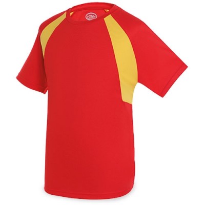 Camiseta Técnica D&F Combinada Bandera España