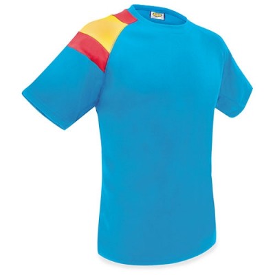 Camiseta Técnica D&F Azul Bandera España