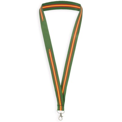 Lanyard Bandera España Verde