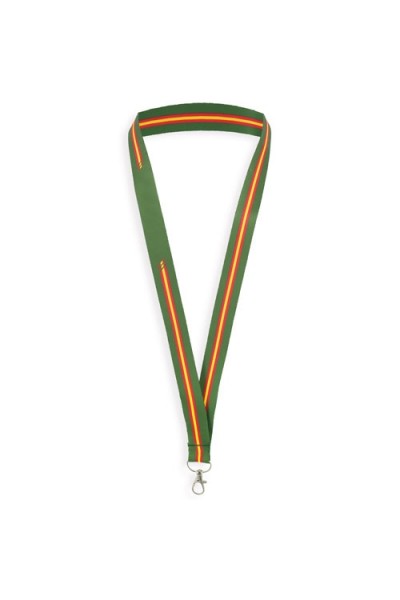 Lanyard Bandera España Verde