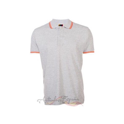 Polo España Grey 100% Algodón