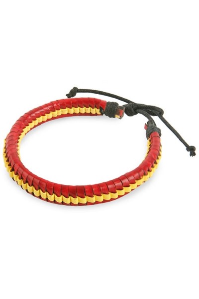 Pulsera Trenzada Bandera España